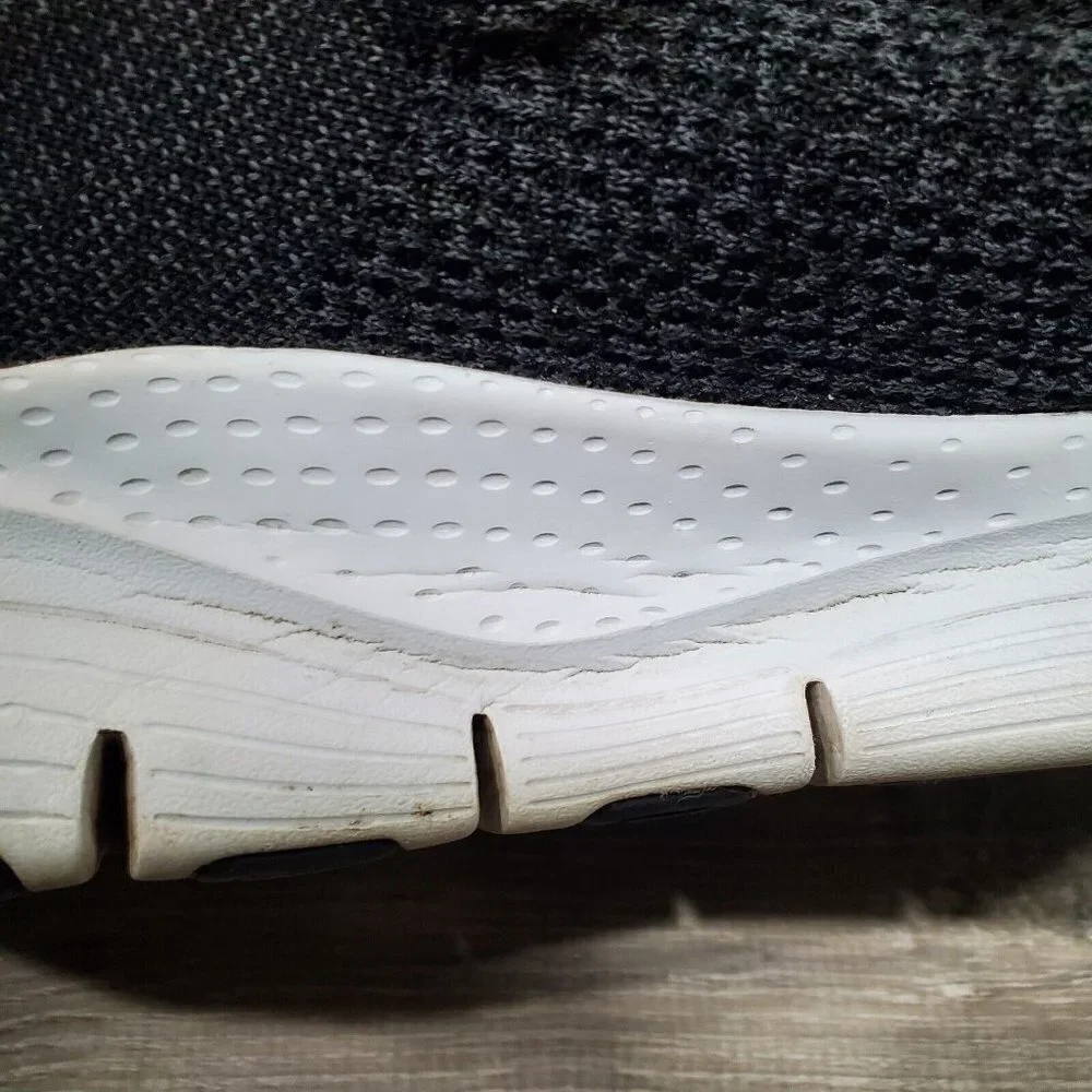 Skechers Mens Arch Fit Paradyme 232041 Black Running Shoes Sneakers Size 14